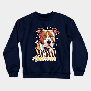 National Pit Bull Awareness Day – October Crewneck Sweatshirt